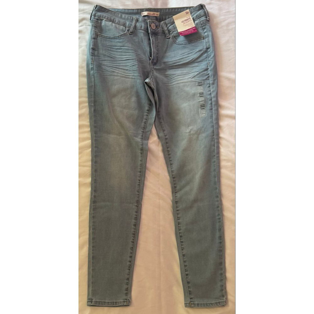 Women's So Ultimate Jegging Size 9/29W Blue Jeans